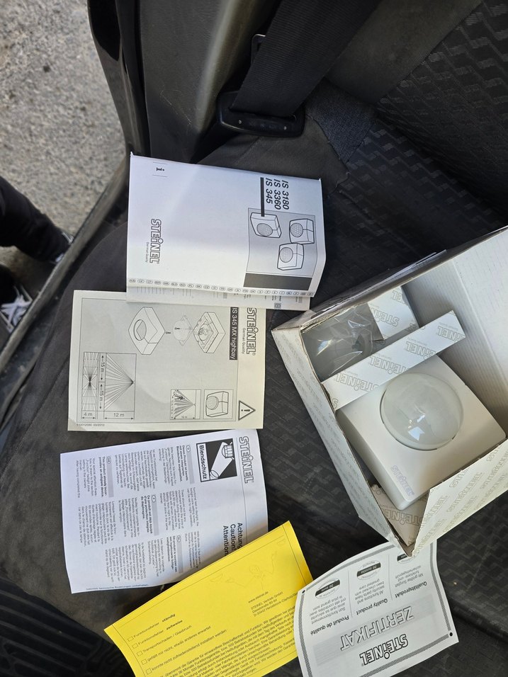 STEINEL IS345MX hinghbay HAREKET SENSÖRÜ - Görsel 4