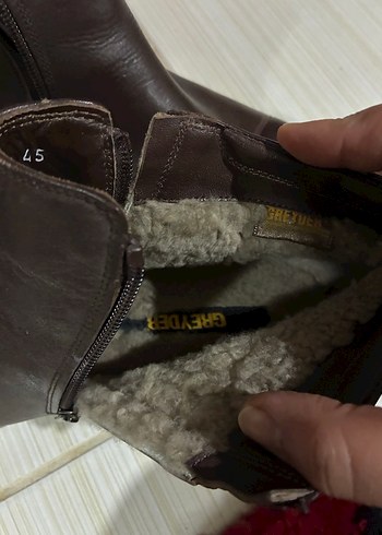 Kahverengi Deri Erkek Botlar - Görsel 2