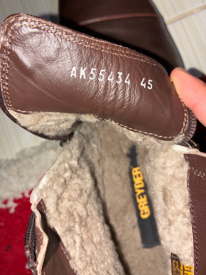 Kahverengi Deri Erkek Botlar - Görsel 4