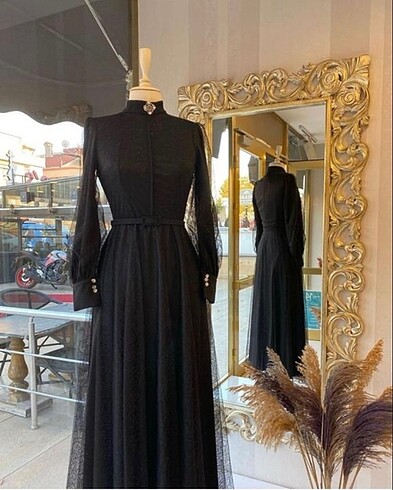 Senna Design Siyah Elbise