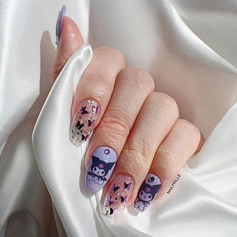 Flormar Kuromi Tirnak Stickeri