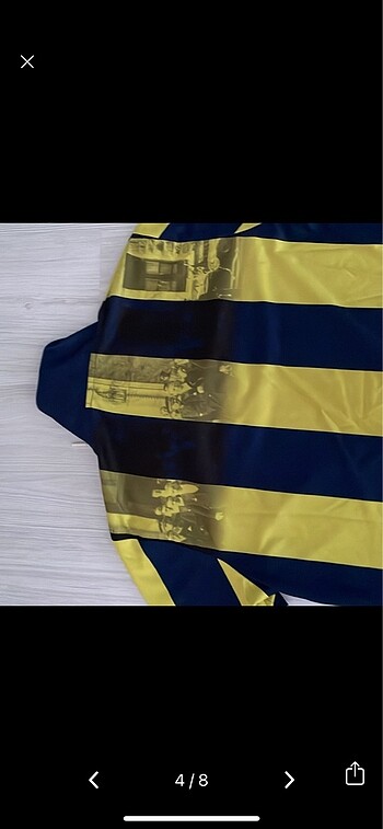 l Beden sarı Renk Fenerbahçe 100 Yıl forması