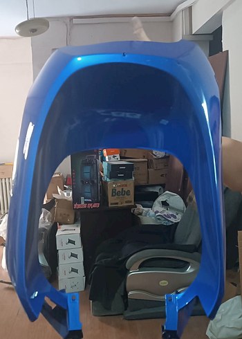 Mavi Plastik Motosiklet Dizlikleri - Görsel 11