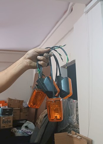 Mavi Plastik Motosiklet Dizlikleri - Görsel 10