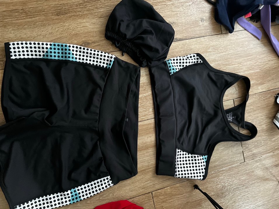 Fermuarlı Siyah Erkek Mini Yüzme Şortu - Görsel 2