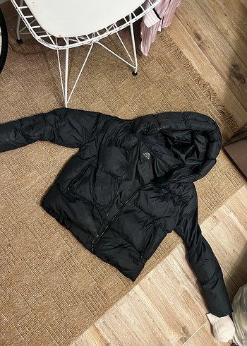 Siyah Fermuarlı Kadın Kışlık Mont - Görsel 6