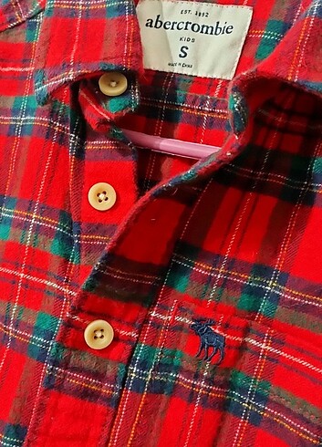 7 Yaş Beden #abercrombie Kids oduncu gömlek