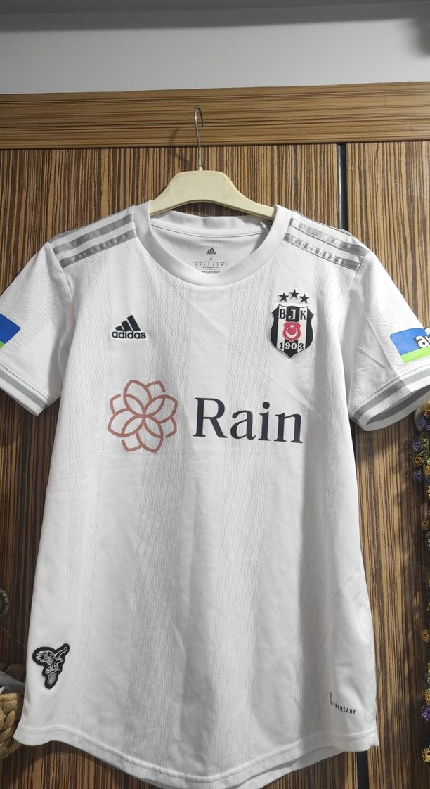 Erkek Beyaz Kısa Kollu Spor Tişört Rain - Görsel 3