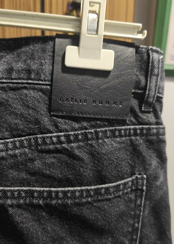 Gri Kadın Regular Fit Midi Kot Pantolon - Görsel 5