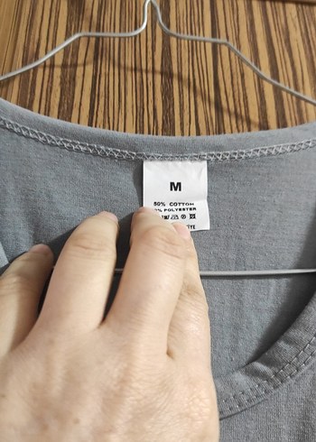 Gri Bugs Bunny Baskılı Mini Pijama Takımı anne kız - Görsel 6