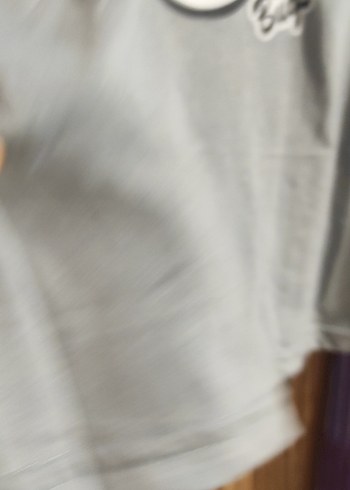 Gri Bugs Bunny Baskılı Mini Pijama Takımı anne kız - Görsel 5