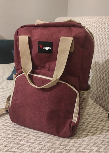Bordo Bebek Çantası sbylo - Görsel 8