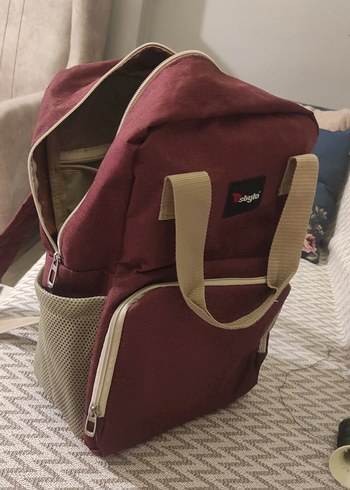 Bordo Bebek Çantası sbylo - Görsel 7