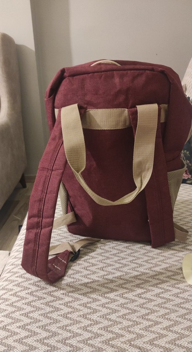 Bordo Bebek Çantası sbylo - Görsel 4