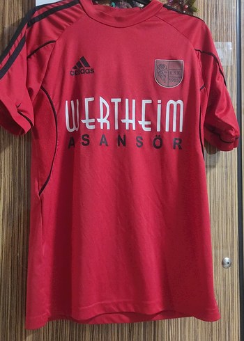 Kırmızı Kısa Kollu Atletik Forma - Görsel 5