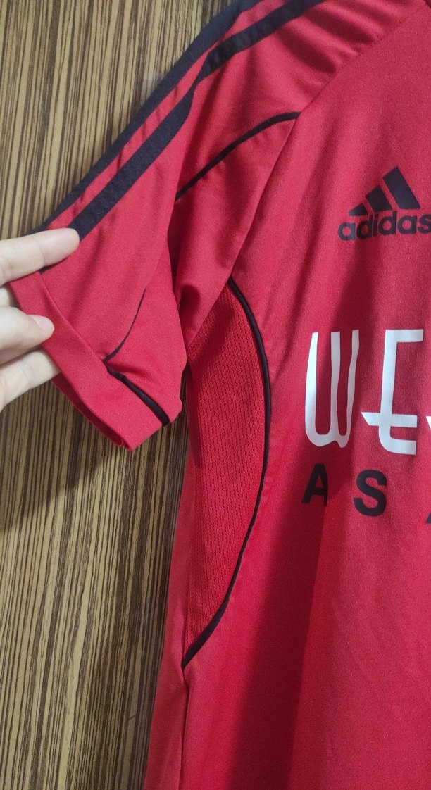 Kırmızı Kısa Kollu Atletik Forma - Görsel 2