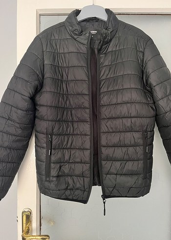 LC Waikiki Sehir Stiline Uygun Antrasit Sisme Ceket