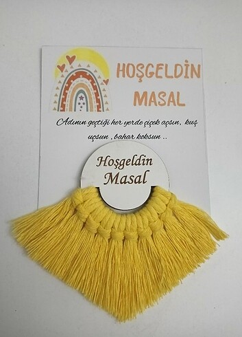 Püsküllü hediyelik magnet