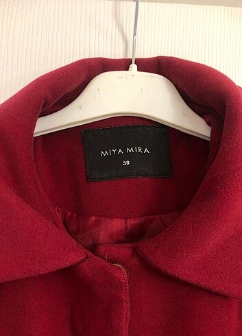 Kırmızı kaşe kaban #kaşe #mont #kaban - Görsel 2