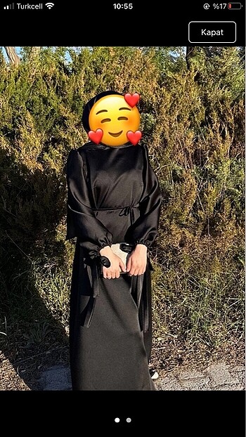 Siyah elbise