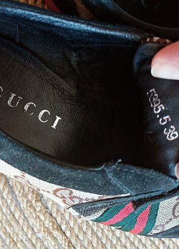 39 Beden Gucci orjinal 39 no ayakkabı 