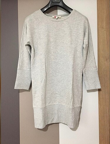 KOTON Gri Sweat Elbise/Tunik