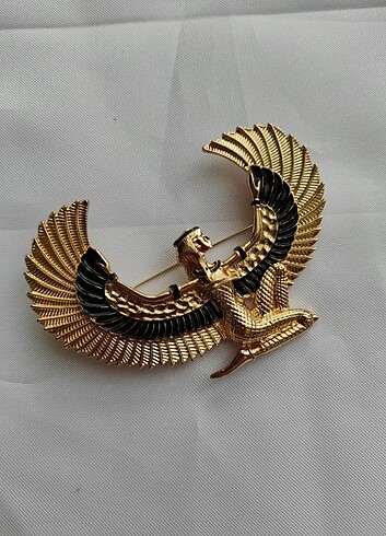  Beden camel Renk Kadın Broş 