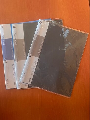 Clear book A4 20 poşet sunum dosyası