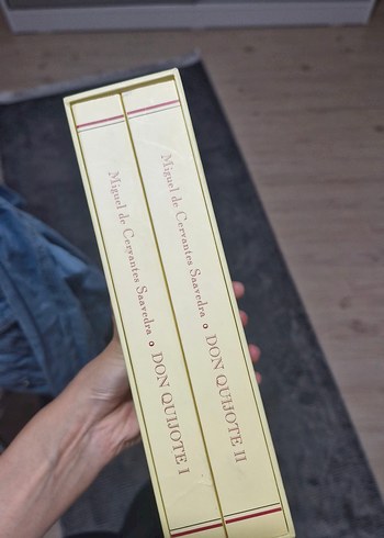  Don Quijote - Miguel de Cervantes Saavedra kitap seti roman