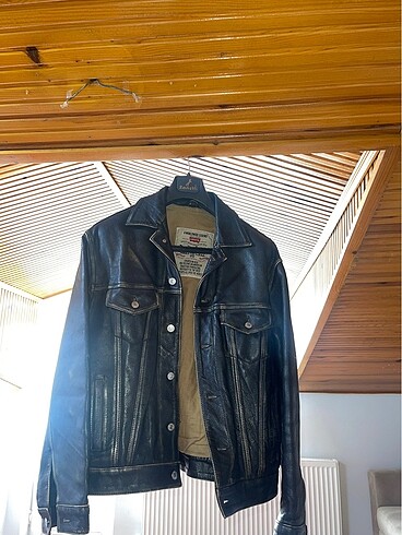 Orijinal Levis vintage 1992 dana derisi ceket