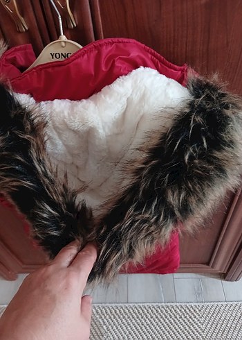 m Beden LCW Casual Kırmızı Fermuarlı Kadın Kışlık Yelek