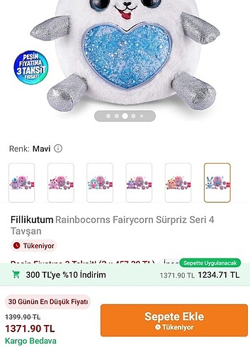  E.L.F Peluş oyuncak