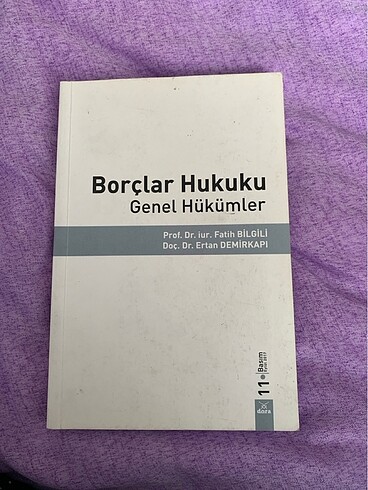 Borçlar hukuku- Fatih bilgili