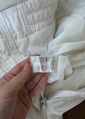 Beyaz Kayak pantolonu - Görsel 4