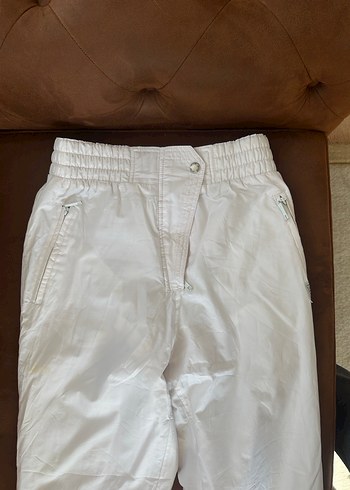 Beyaz Kayak pantolonu - Görsel 2