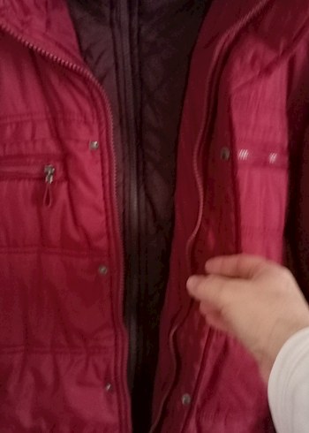 Bordo erkek Mont3xl beden - Görsel 2