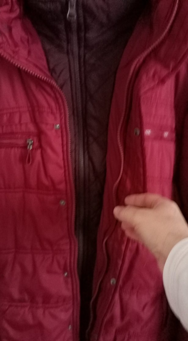 Bordo erkek Mont3xl beden - Görsel 2