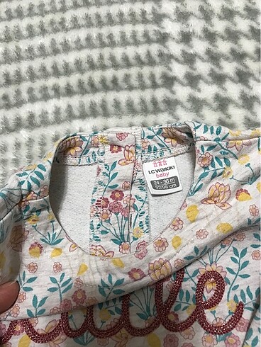 24-36 Ay Beden ten rengi Renk LC Waikiki Kız Bebek Sweetshirt
