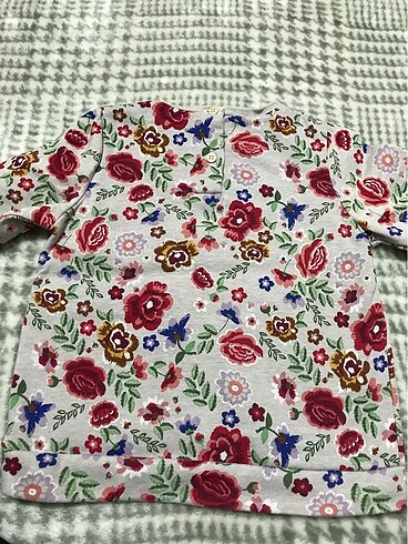LC Waikiki LC Waikiki Kız Bebek Sweetshirt Şardonlu