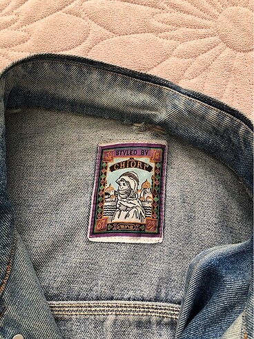 l Beden mavi Renk Vintage Ceket