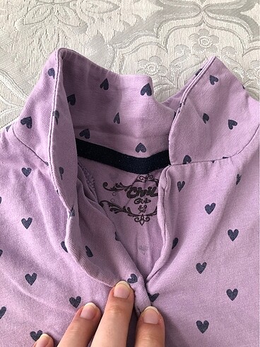 8 Yaş Beden Kız cocuk pijama üstü