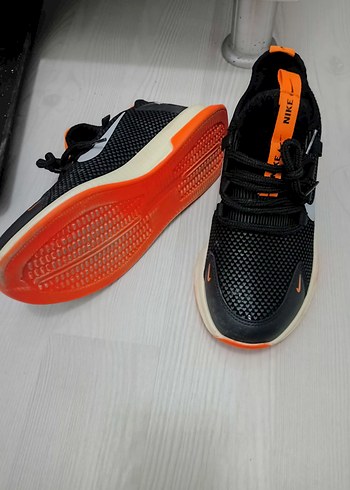 Nike Siyah Erkek Spor Ayakkabı Velcro - Görsel 2