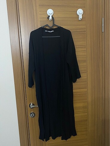 Siyah Uzun Kimono
