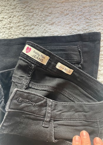 Koton ole siyah kot pantalon 30 -32 beden - Görsel 2