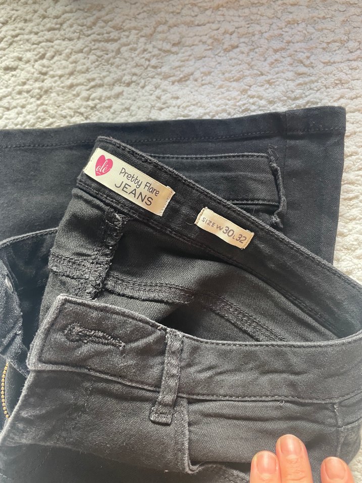Koton ole siyah kot pantalon 30 -32 beden - Görsel 2
