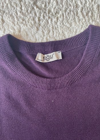 Erkek Kazak Kıgılı marka L beden - Görsel 2