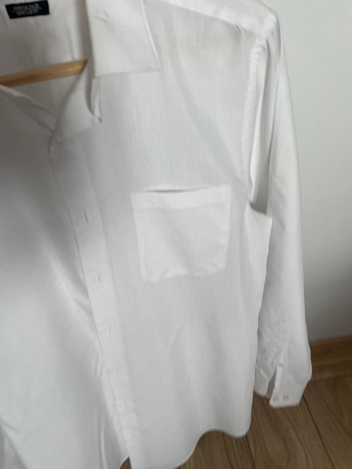 Erkek Beyaz Düğmeli Gömlek Lcw Business - Görsel 3