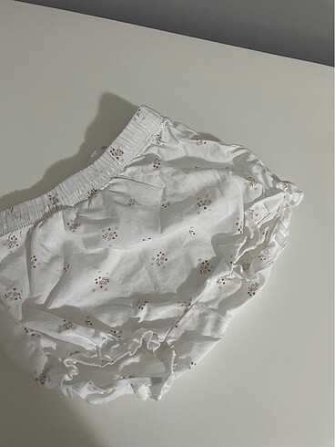 3-6 Ay Beden beyaz Renk H&M kız bebek takım