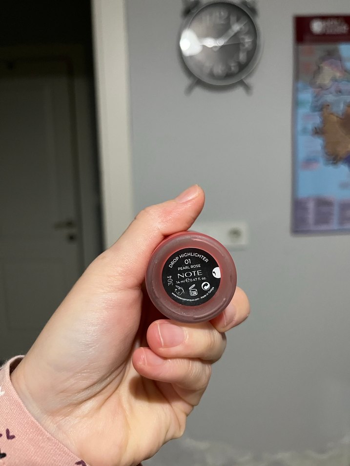 Note Drop Highlighter Kırmızı Işıltı - Görsel 2