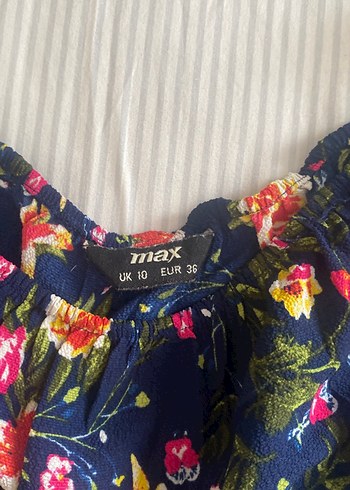 Zara Çiçek Desenli Uzun Bohem Elbise